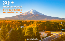 30+จุดชมใบไม้เปลี่ยนสีรอบฟูจิ พร้อม Plan Trip Autumn Leaves Fuji Five lakes