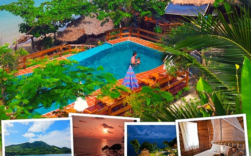 ที่พัก:เกาะจำรีสอร์ท...เมื่อเวลาเดินช้าลงที่...กระบี่