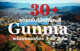30+จุดเที่ยวญี่ปุ่นในฤดูใบไม้เปลี่ยนสี กุนมะ พร้อม Plan trip Autum leaves Gunma
