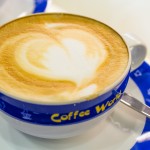 คาปูชิโนร้อน coffee_world