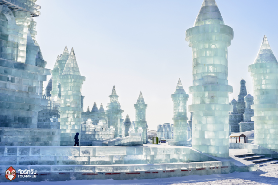 หนาวสุดขั้ว เยือนดินแดนหิมะ ชมเทศกาลโคมไฟน้ำแข็งที่ Harbin International Ice Snow 2018,ทัวร์ครับ,ที่เที่ยวฤดูหนาว,ฮาร์บิ้น,ปราสาทน้ำแข็ง