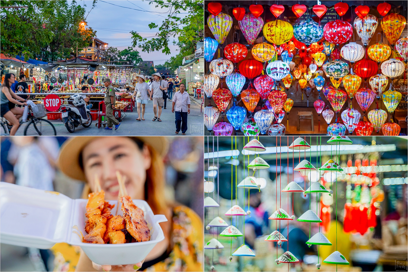 ฮอยอัน 13 พิกัด สองวันหนึ่งคืนเที่ยวเวียตนามเองได้,Hoi An, Night Market,Basket Boat,Faifo Market,Japanese Bridge,อยากรู้จักโลกกว้าง ,on22family